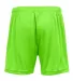Badger Sportswear 2116 B-Core Girl's Shorts Lime back view