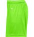 Badger Sportswear 2116 B-Core Girl's Shorts Lime side view