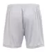 Badger Sportswear 2116 B-Core Girl's Shorts Silver back view