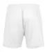 Badger Sportswear 2116 B-Core Girl's Shorts White back view