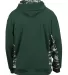 Badger Sportswear 1464 Digital Camo Colorblock Per Forest/ Forest back view