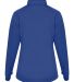 Badger Sportswear 1486 Women's 1/4 Zip Poly Fleece Royal back view