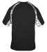 Badger Sportswear 2140 Digital Camo Youth Hook T-S Black back view