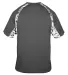 Badger Sportswear 2140 Digital Camo Youth Hook T-S Graphite back view