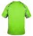 Badger Sportswear 2140 Digital Camo Youth Hook T-S Lime back view