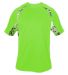 Badger Sportswear 2140 Digital Camo Youth Hook T-S Lime front view