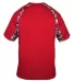 Badger Sportswear 2140 Digital Camo Youth Hook T-S Red back view