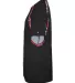 Badger Sportswear 2140 Digital Camo Youth Hook T-S Black/ Red side view