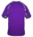 Badger Sportswear 2140 Digital Camo Youth Hook T-S Purple back view