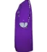 Badger Sportswear 2140 Digital Camo Youth Hook T-S Purple side view