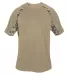 Badger Sportswear 2140 Digital Camo Youth Hook T-S Sand front view
