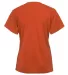 Badger Sportswear 2162 B-Core Girl's V-Neck T-Shir Burnt Orange back view