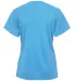 Badger Sportswear 2162 B-Core Girl's V-Neck T-Shir Columbia Blue back view