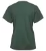 Badger Sportswear 2162 B-Core Girl's V-Neck T-Shir Forest back view