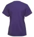 Badger Sportswear 2162 B-Core Girl's V-Neck T-Shir Purple back view