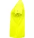 Badger Sportswear 2162 B-Core Girl's V-Neck T-Shir Safety Yellow side view