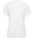 Badger Sportswear 2162 B-Core Girl's V-Neck T-Shir White back view
