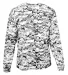 Badger Sportswear 2184 Digital Camo Youth Long Sle White Digital front view