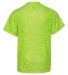 Badger Sportswear 2191 Blend Youth Short Sleeve T- Lime back view