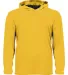 Badger Sportswear 4105 B-Core Long Sleeve Hooded T in Gold front view