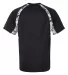 Badger Sportswear 4140 Digital Camo Hook T-Shirt Black back view