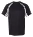 Badger Sportswear 4140 Digital Camo Hook T-Shirt Black front view