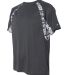 Badger Sportswear 4140 Digital Camo Hook T-Shirt in Graphite/ white side view