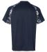 Badger Sportswear 4140 Digital Camo Hook T-Shirt Navy back view