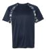 Badger Sportswear 4140 Digital Camo Hook T-Shirt Navy front view