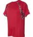 Badger Sportswear 4140 Digital Camo Hook T-Shirt Red side view