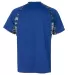 Badger Sportswear 4140 Digital Camo Hook T-Shirt Royal back view