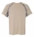 Badger Sportswear 4140 Digital Camo Hook T-Shirt Sand front view
