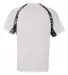 Badger Sportswear 4140 Digital Camo Hook T-Shirt White back view