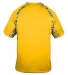 Badger Sportswear 4140 Digital Camo Hook T-Shirt Gold back view
