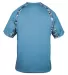 Badger Sportswear 4140 Digital Camo Hook T-Shirt Columbia Blue back view