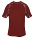 Badger Sportswear 4140 Digital Camo Hook T-Shirt Cardinal front view