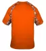 Badger Sportswear 4140 Digital Camo Hook T-Shirt Burnt Orange/ Burnt Orange back view