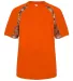Badger Sportswear 4140 Digital Camo Hook T-Shirt Burnt Orange/ Burnt Orange front view