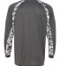 Badger Sportswear 4155 Digital Camo Hook Long Slee Graphite back view