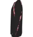 Badger Sportswear 4155 Digital Camo Hook Long Slee Black/ Red side view