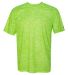 Badger Sportswear 4191 Blend Short Sleeve T-Shirt Lime front view