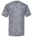 Badger Sportswear 4191 Blend Short Sleeve T-Shirt Navy back view
