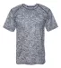Badger Sportswear 4191 Blend Short Sleeve T-Shirt Navy front view