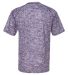 Badger Sportswear 4191 Blend Short Sleeve T-Shirt Purple back view