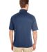 Badger Sportswear 4199 B-Core Short Sleeve 1/4 Zip in Navy/ graphite back view
