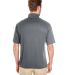 Badger Sportswear 4199 B-Core Short Sleeve 1/4 Zip in Graphite/ black back view