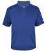 Badger Sportswear 4199 B-Core Short Sleeve 1/4 Zip in Royal/ graphite front view