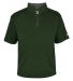 Badger Sportswear 4199 B-Core Short Sleeve 1/4 Zip in Forest/ graphite front view