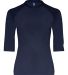 Badger Sportswear 4627 Pro-Compression Half-Sleeve Navy front view