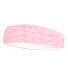 Badger Sportswear 0302 Blend Headband Pink front view